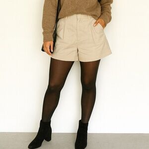 LOFT Khaki Chino Shorts Women’s Size 14 NWOT